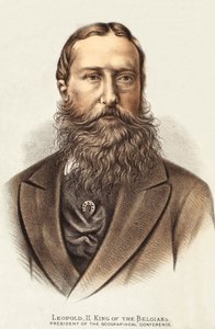 Leopoldo II, Re dei Belgi, illustrazione da L