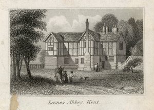 Abbazia di Lesnes nel Kent da English School
