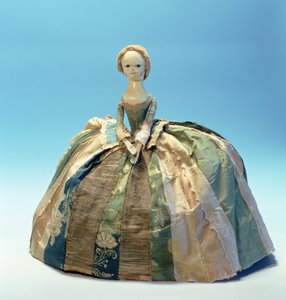 Bambola Letitia Penn (legno e tessuto)