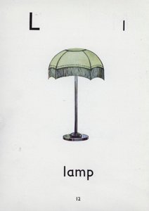 Lettera L, lampada da English School