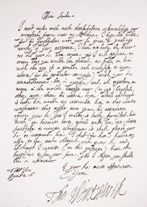 Lettera di Thomas Wentworth, 16 aprile 1612