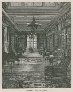 Biblioteca, vista nord, Holland House da English School