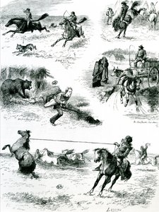 Vita in Manitoba, 1877 da English School