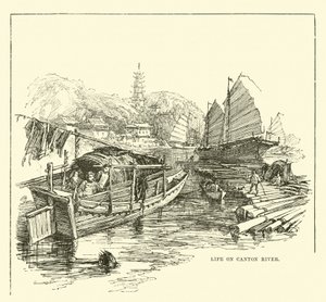 Vita sul fiume Canton da English School