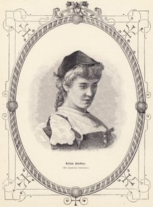 Lilian Nordica (la Cantatrice Americana) (incisione)
