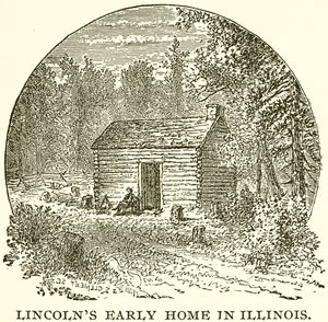 La prima casa di Lincoln in Illinois
