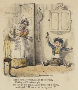 Il piccolo Jack Horner, seduto nell