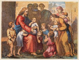 I bambini portati a Gesù