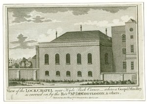 Lock Hospital, Hyde Park Hospital da English School