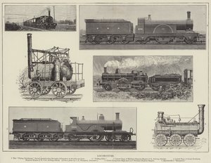 Locomotive (incisione) da English School