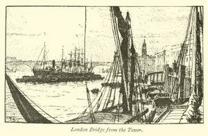 Ponte di Londra dalla Torre da English School