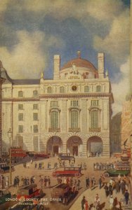 London County Fire Office, Piccadilly Circus da English School