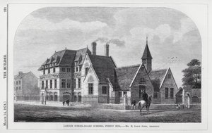 Scuole del Consiglio Scolastico di Londra, Forest Hill (incisione) da English School