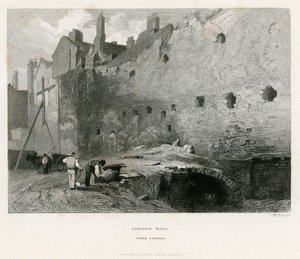 London Wall, Tower Postern da English School