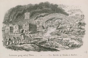 Londra che esce dalla città, o, la marcia di mattoni e malta