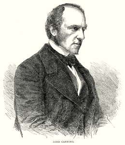 Lord Canning (incisione) da English School