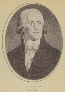 Lord Grenville, Barnaby Rudge (litografia) da English School