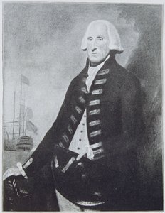 Lord Hood (1724-1816) da English School