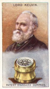 Lord Kelvin, bussola standard brevettata