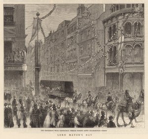 Giorno del Lord Mayor: La processione con l