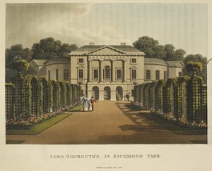La casa di Lord Sidmouth nel Richmond Park, da 