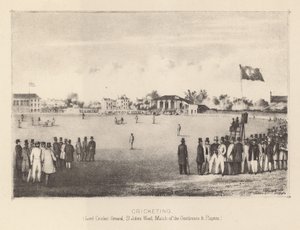 Lords Cricket Ground, S Johns Wood, partita dei Gentlemen e Players da English School