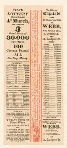 Pubblicità della lotteria da English School