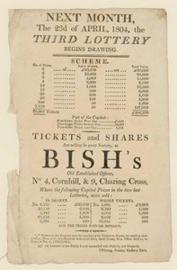 Pubblicità della lotteria da English School