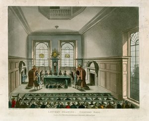 Estrazione della lotteria alla Coopers Hall da English School