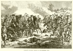 La carica di cavalleria di Loudon a Kunersdorf