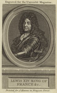 Luigi XIV, Re di Francia da English School