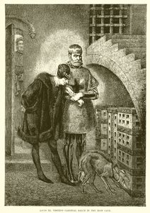 Luigi XI visita il cardinale Balue nell