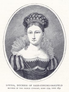 Luisa, Duchessa di Sassonia-Coburgo-Saalfeld da English School