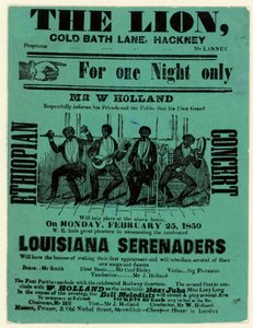 Serenatori della Louisiana al Lion, Hackney da English School