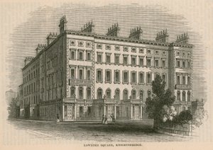 Lowndes Square, Knightsbridge, Londra da English School