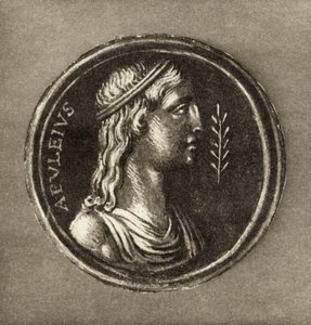 Lucio Apuleio (c.124-c.180 d.C.), dal frontespizio di La Storia di Amore e Psiche di Lucio Apuleio, pubblicato nel 1903
