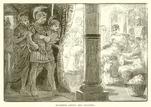 Lucrezia tra le sue ancelle