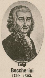 Luigi Boccherini (incisione) da English School