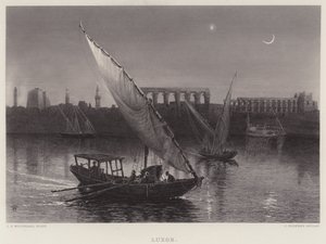 Luxor (incisione) da English School