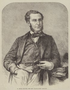 M Emile Ollivier, il nuovo Primo Ministro francese (incisione)