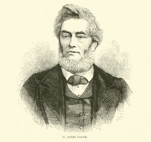 M Jules Favre, settembre 1870 da English School
