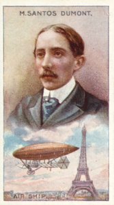 M Santos Dumont, dirigibile da English School