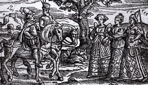 Macbeth, Banquo e le Tre Streghe, La Storia della Scozia, 1577