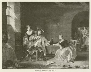Macheath con Lucy e Polly da English School