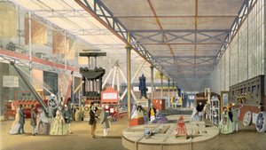 Macchinari, da Dickinsons Comprehensive Pictures of the Great Exhibition of 1851, pubblicato nel 1854 da English School