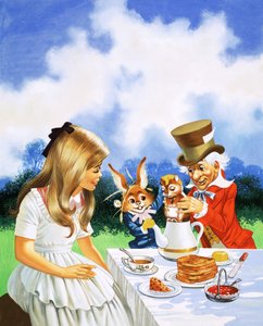 Il Tea Party del Cappellaio Matto da English School