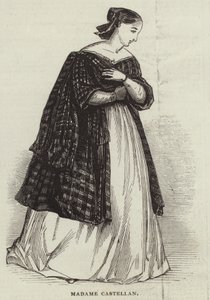 Madame Castellan (incisione) da English School
