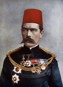 Maggiore-Generale Lord Horatio Herbert Kitchener di Khartoum e di Broome, illustrazione da 