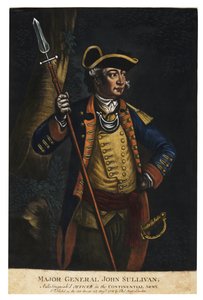 Maggior Generale John Sullivan, 1776 da English School