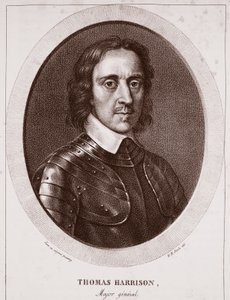 Maggior Generale Thomas Harrison, attribuito a N.H. Jacob, inciso da de Langlume